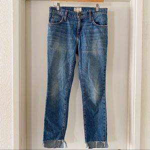 current/elliot | the slouchy stiletto blue jeans